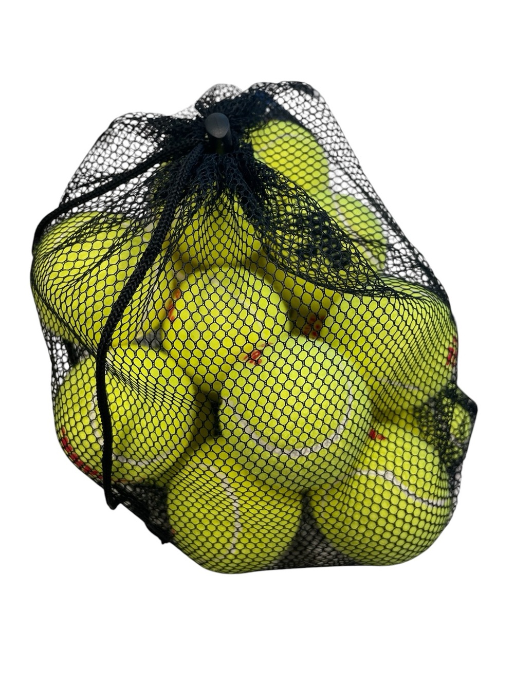 Pressureless Mesh Bag of 17 Yellow Tennis Balls.